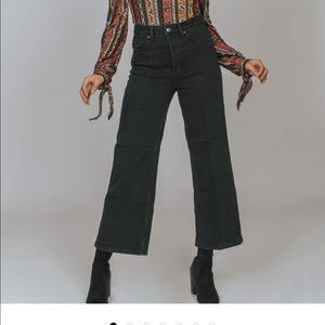 Free people wide leg jeans